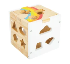 Steckwürfel Regenbogen
