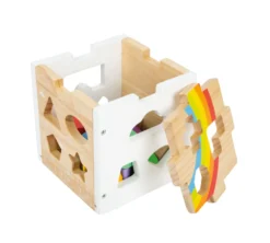 Steckwürfel Regenbogen