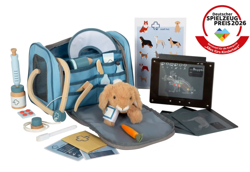 Tierarzt-Tasche mit Hase