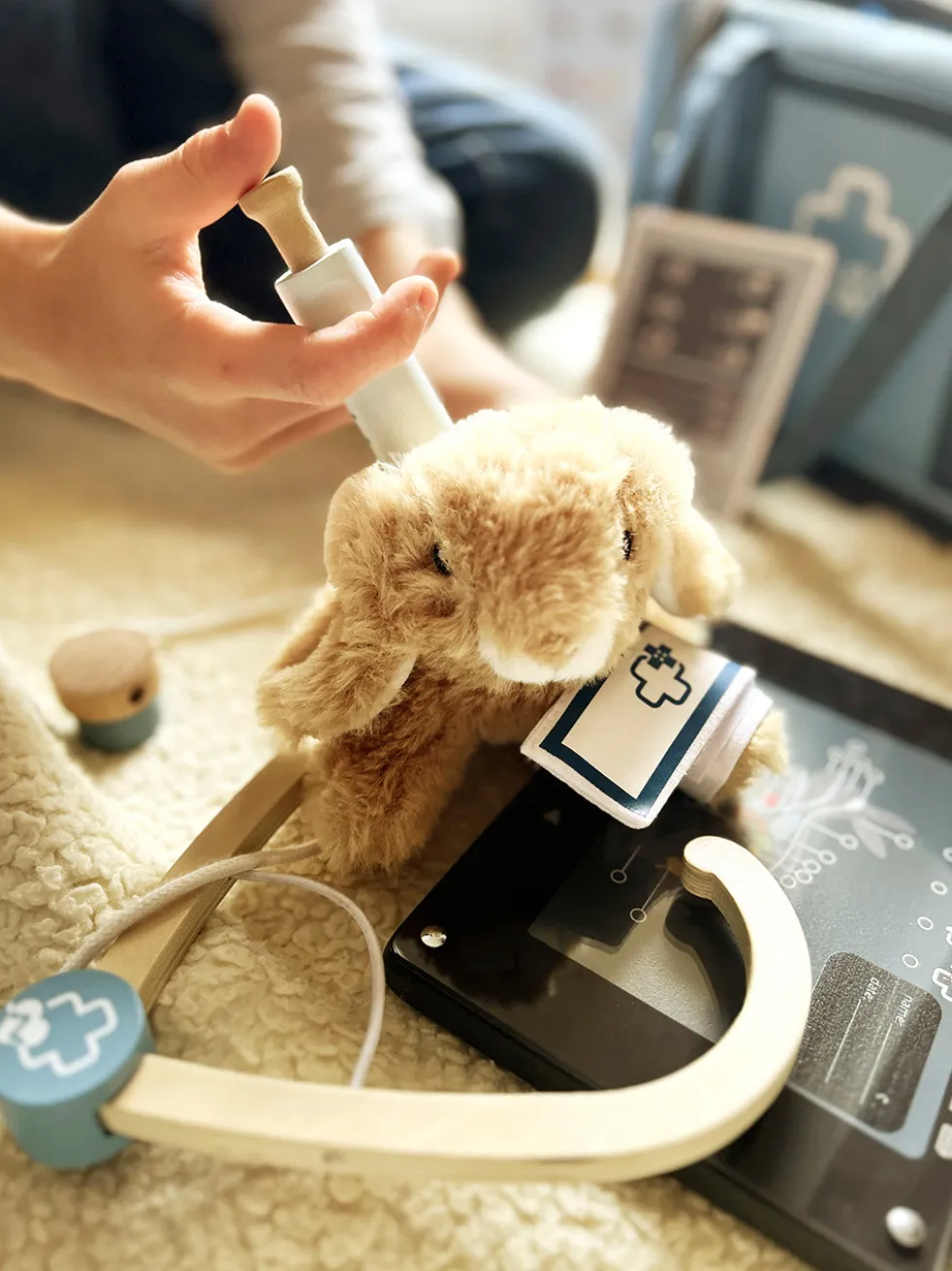 Tierarzt-Tasche mit Hase