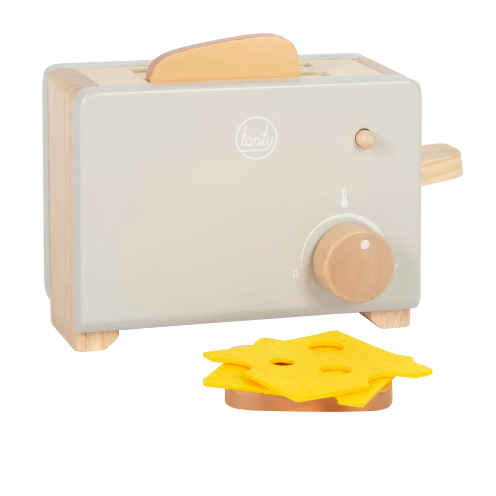 Toaster-Set grau „tasty“
