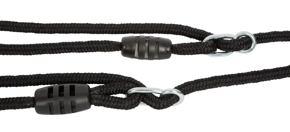 Trapezschaukel mit Turnringen „Black Line“