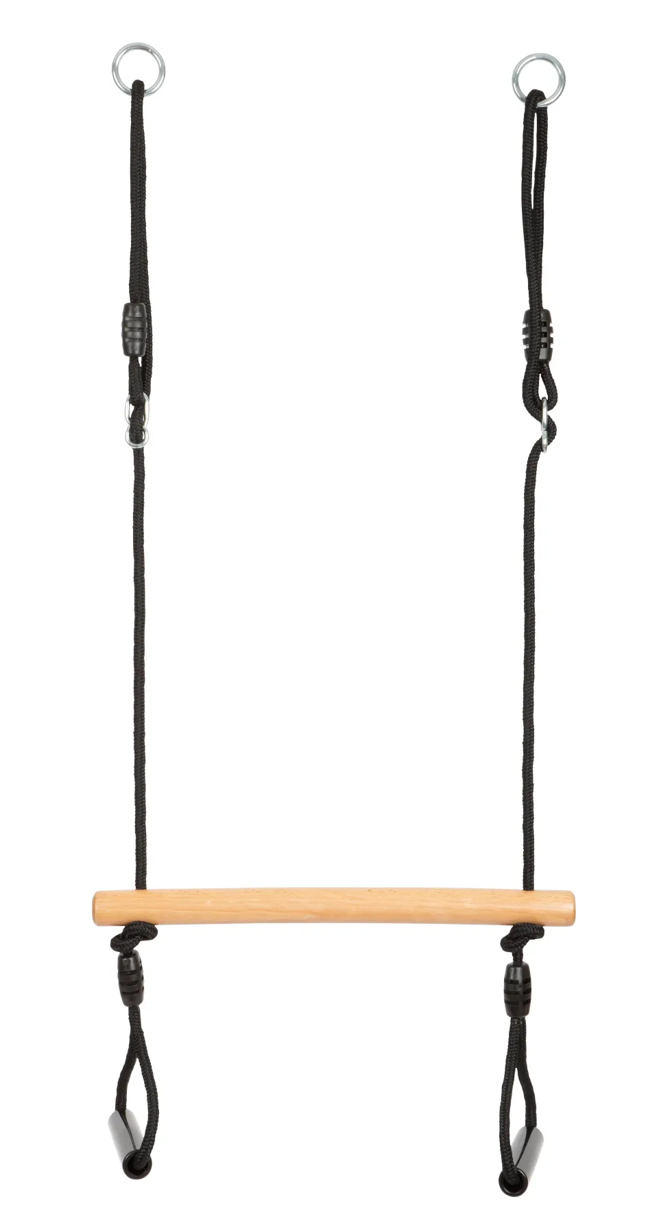 Trapezschaukel mit Turnringen „Black Line“