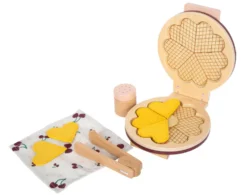 Waffeleisen-Set rot „tasty“