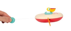 Wasserspielzeug Aufzieh-Kanu Pelikan