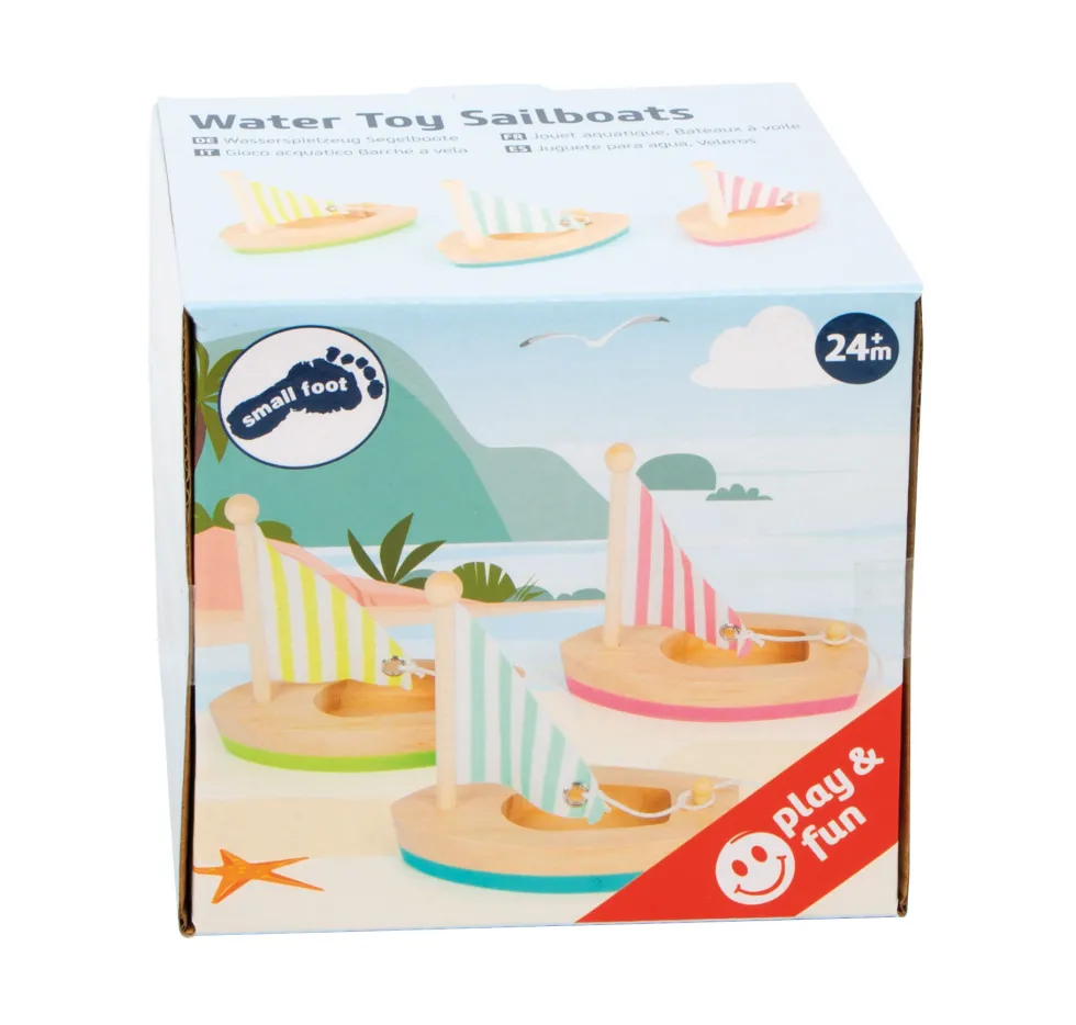 Wasserspielzeug Segelboote