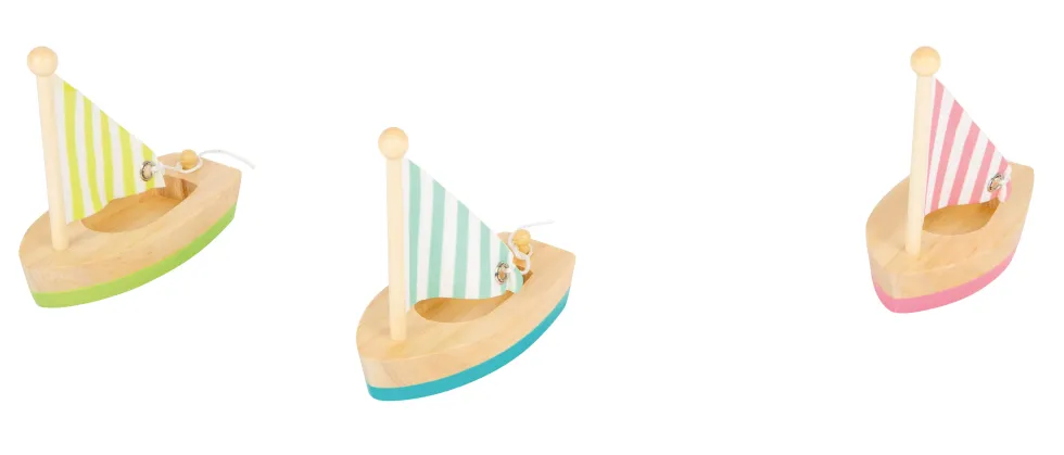 Wasserspielzeug Segelboote