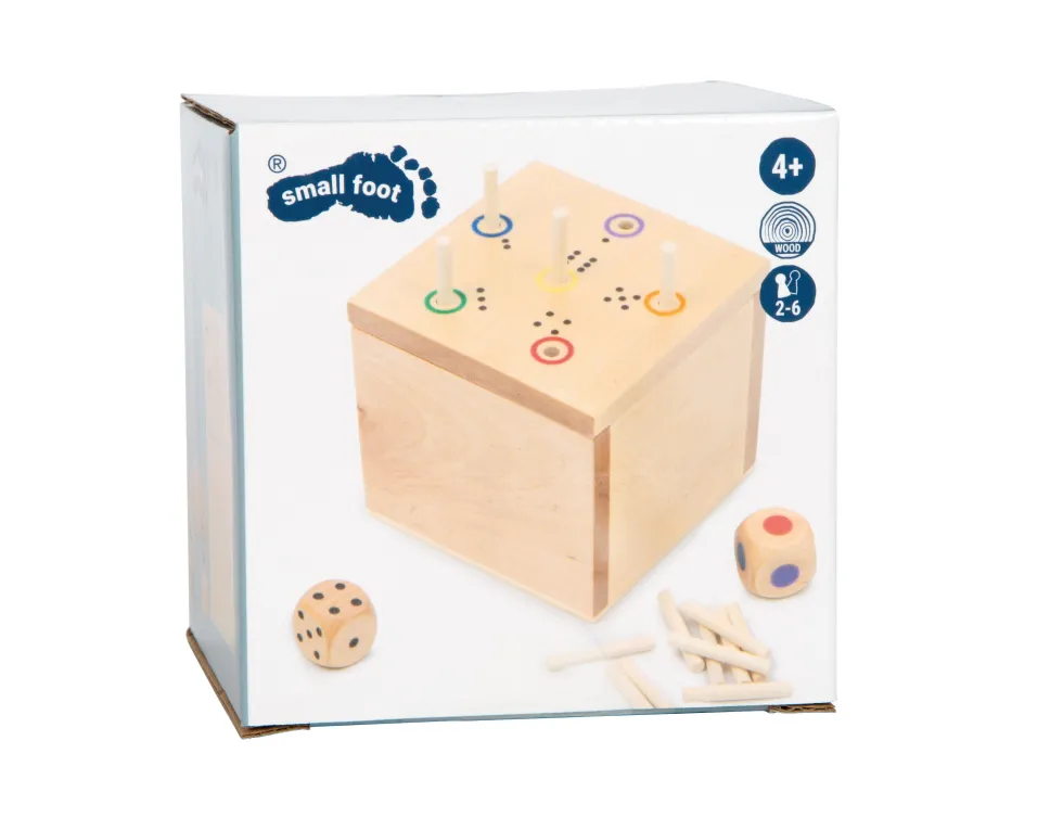 Würfelspiel 6 raus in der Box